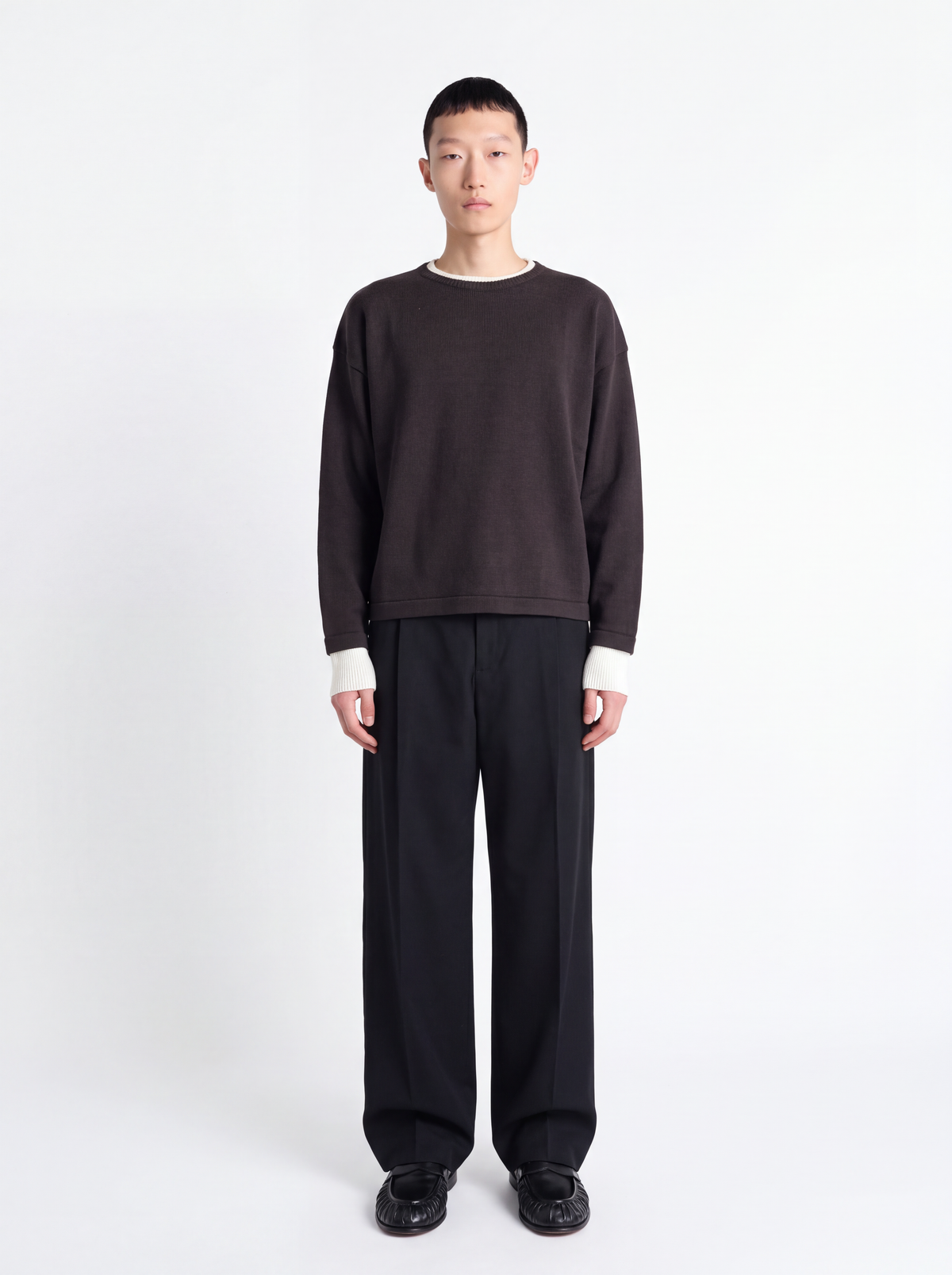 Maglia urban merino - moro/burro