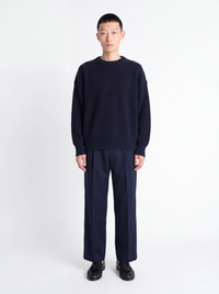 Maglia inglese crop - navy