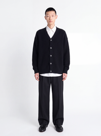 Cardigan mohair - nero