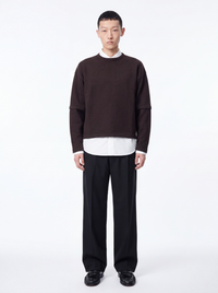 Maglia urban merino - moro