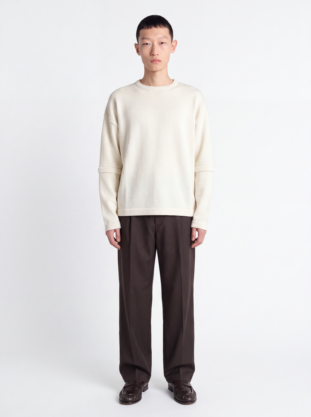 Maglia urban merino - burro