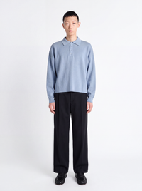 Polo crop - polvere