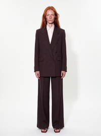 Tailleur doppiopetto 6 bottoni - moro