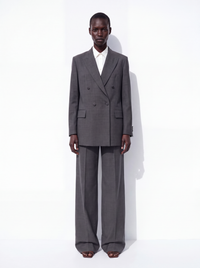 Tailleur doppiopetto 4 bottoni - grigio